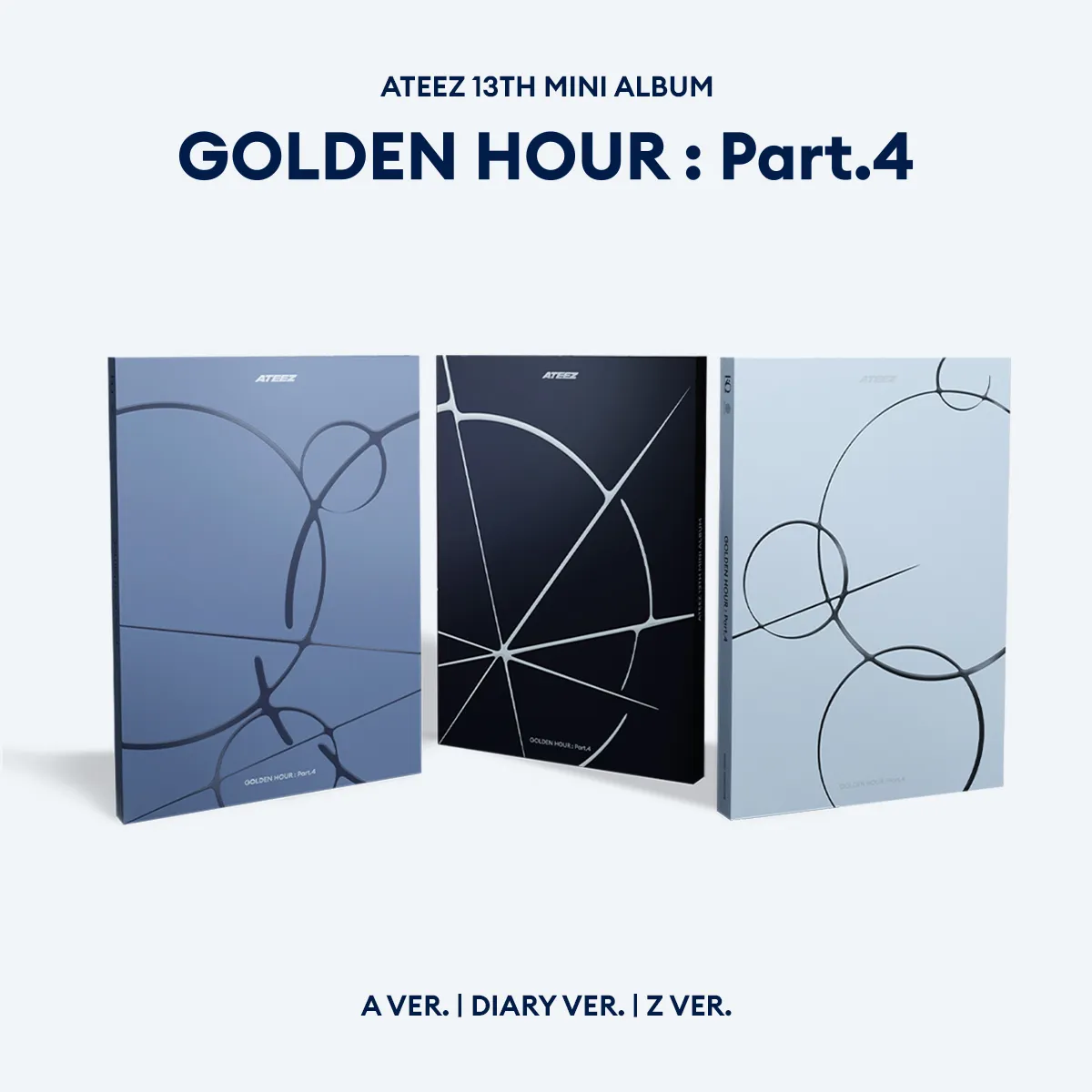 ATEEZ - GOLDEN HOUR : Part.4 (13th Mini Album) 1 ATEEZ - GOLDEN HOUR Part.4 (13th Mini Album)