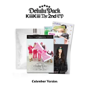 KiiiKiii - Delulu Pack (Calendar. Version) (2nd Mini Album)