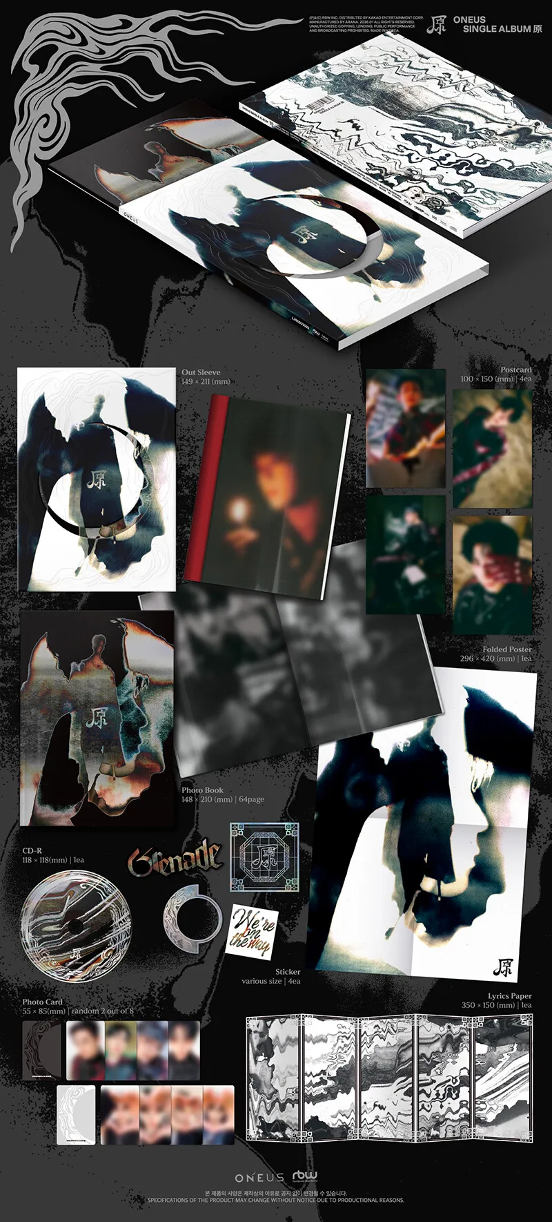 ONEUS - SINGLE ALBUM 原 - CATCHOPCD