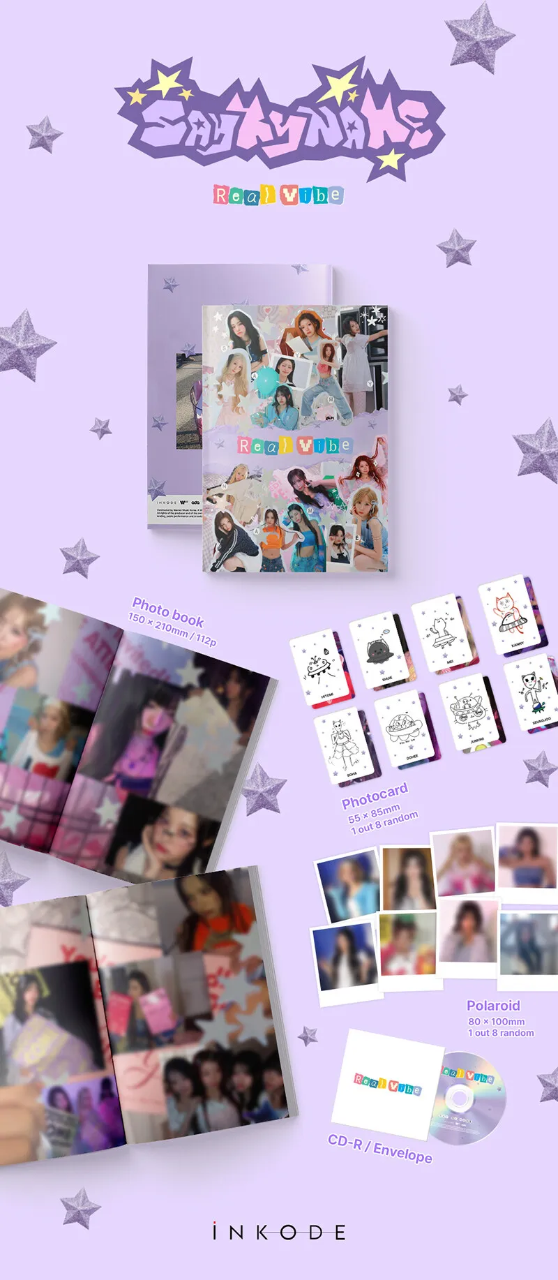 SAY MY NAME - &Our Vibe (3rd Mini Album) (Real Vibe Version) 2 SAY MY NAME - &Our Vibe (Real Vibe Version) (3rd Mini Album) details