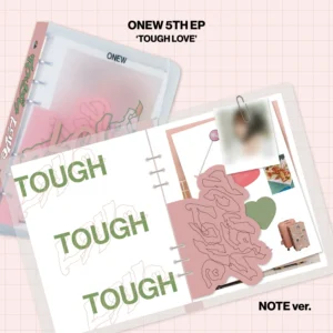 ONEW - 5th Mini Album TOUGH LOVE (NOTE Ver.)