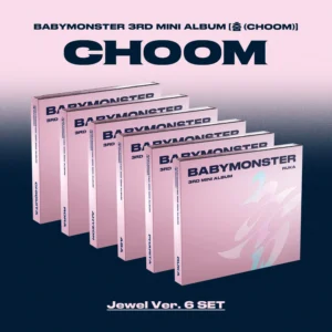 BABYMONSTER - 3rd Mini Album CHOOM (WITHMUU POB) (JEWEL 6 Ver. Set)