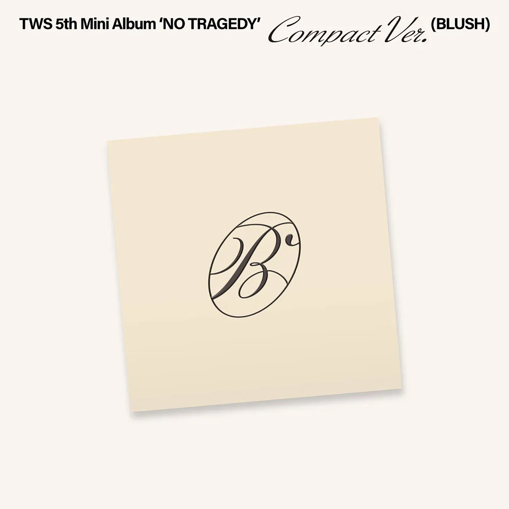 TWS - 5th Mini Album NO TRAGEDY (Music Plant POB) (Compact BLUSH 6 ver. Set) 1 TWS - 5th Mini Album NO TRAGEDY (Compact BLUSH ver.)