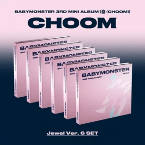 [WITHMUU POB] BABYMONSTER - 3rd Mini Album CHOOM (JEWEL 6 Ver. Set)