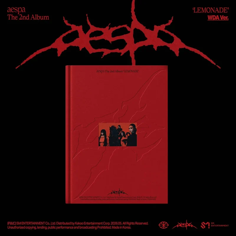 music-plant-pob-aespa-2nd-album-lemonade-wda-ver-catchopcd