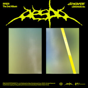 [Music Plant POB] aespa - 2nd Album LEMONADE (LEMONADE Ver.) (2 Ver. Set)