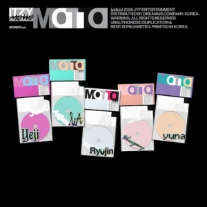[Apple Music POB] ITZY - Motto (MEMBER Ver.) (5 Ver. Set)