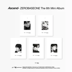 [Apple Music POB] ZEROBASEONE - The 6th Mini Album Ascend- (11 Ver.)