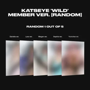 [Weverse POB] KATSEYE - WILD (Member Ver.)