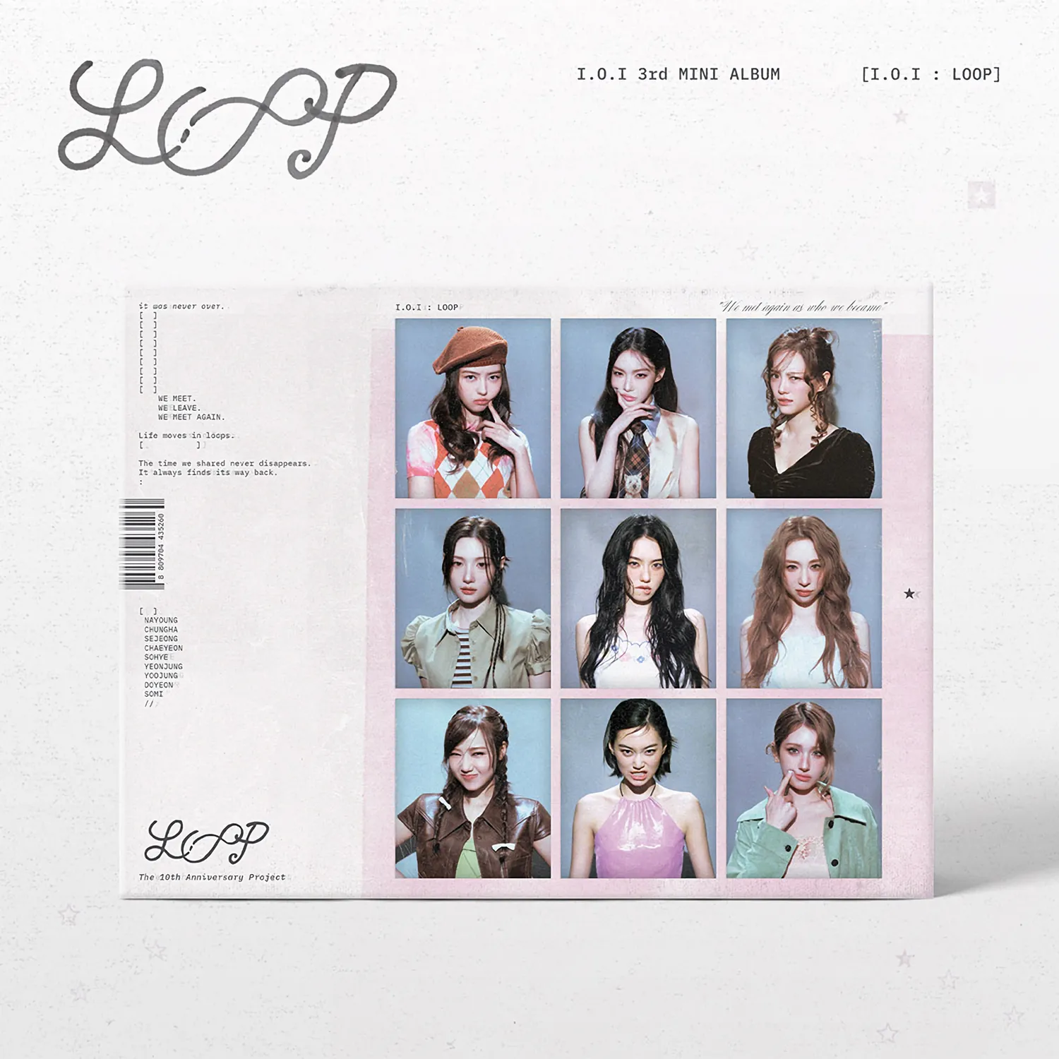 I.O.I - 3rd MINI ALBUM I.O.I : LOOP 1 I.O.I - 3rd MINI ALBUM I.O.I LOOP