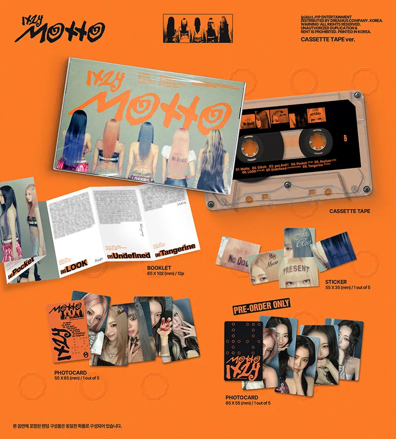 ITZY - Motto (CASSETTE TAPE Ver.) 2 ITZY - Motto (CASSETTE TAPE Ver.) details