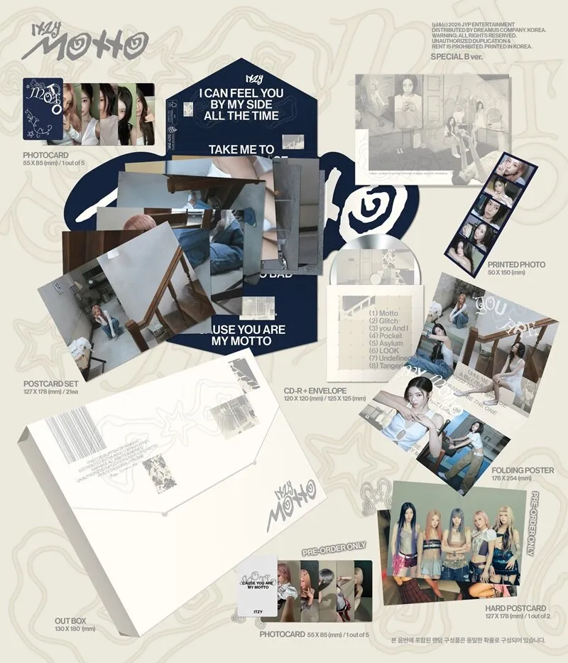 ITZY - Motto (SPECIAL Ver.) (Random) 3 ITZY - Motto (SPECIAL Ver.) details 2