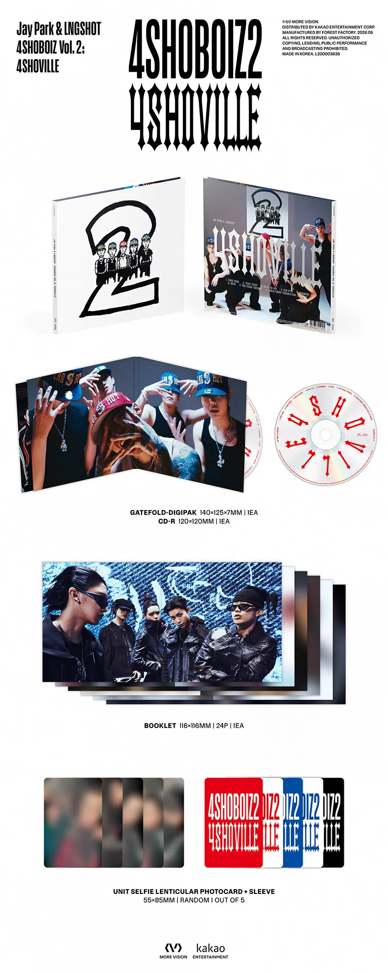 Jay Park / LNGSHOT - Mixtape 4SHOBOIZ Vol. 2: 4SHOVILLE 2 Jay Park LNGSHOT - Mixtape 4SHOBOIZ Vol. 2 4SHOVILLE details