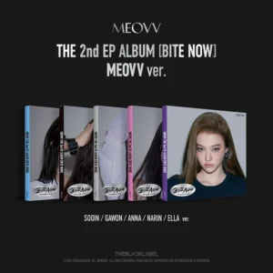 [TBL Shop POB] MEOVV - THE 2nd EP ALBUM BITE NOW (MEOVV ver.)