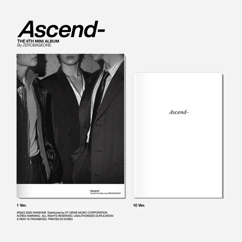 ZEROBASEONE - The 6th Mini Album Ascend- (Photobook Ver.)