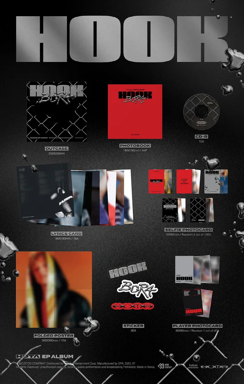 LEE MINHYUK (HUTA) - EP Album HOOK 2 LEE MINHYUK (HUTA) - EP Album HOOK details