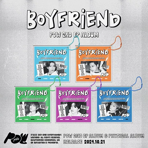 POW - 2nd EP Album (Random) 1 POW - 2nd EP Album (Random)