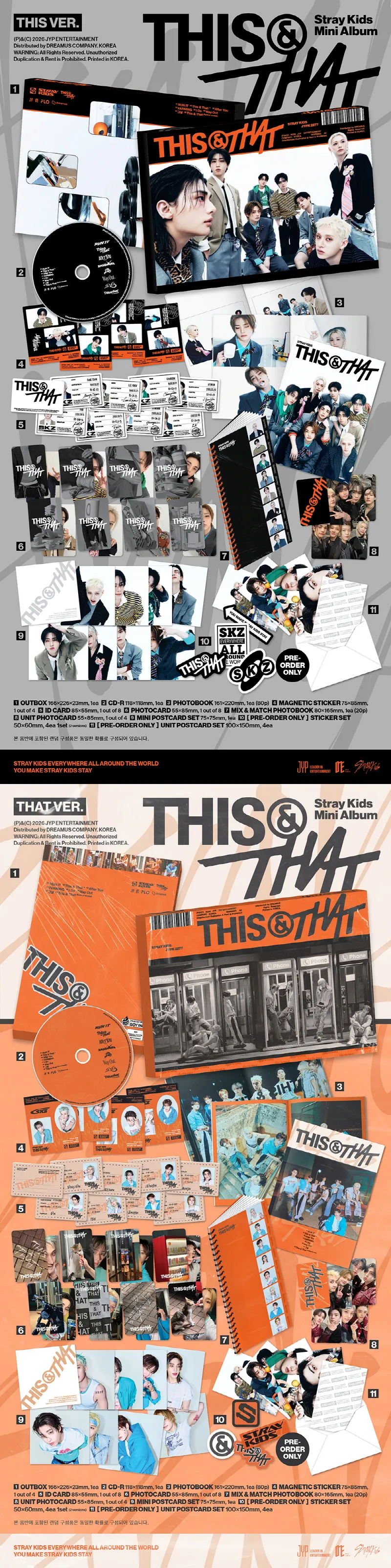 Stray Kids - THIS & THAT (Random VER.) 2 Stray Kids - THIS & THAT details