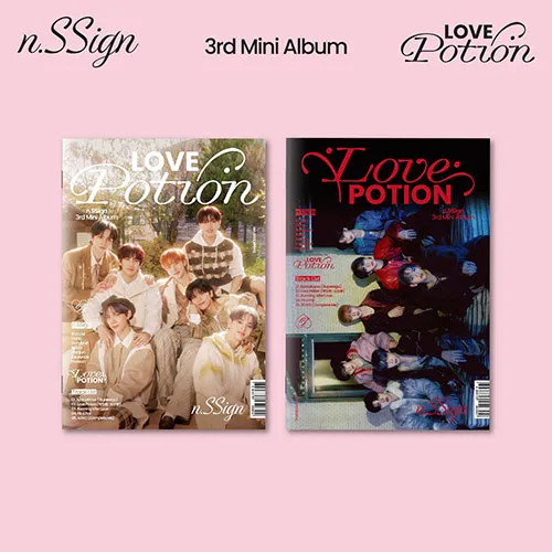 n.SSign - 3rd Mini Album Love Potion (Random) 1 n.SSign - 3rd Mini Album Love Potion (Random)