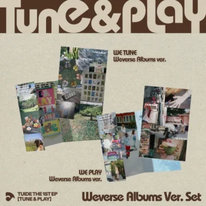 [Weverse POB] TUIDE - The 1st EP TUNE & PLAY (Weverse Albums 2 Ver. Set)