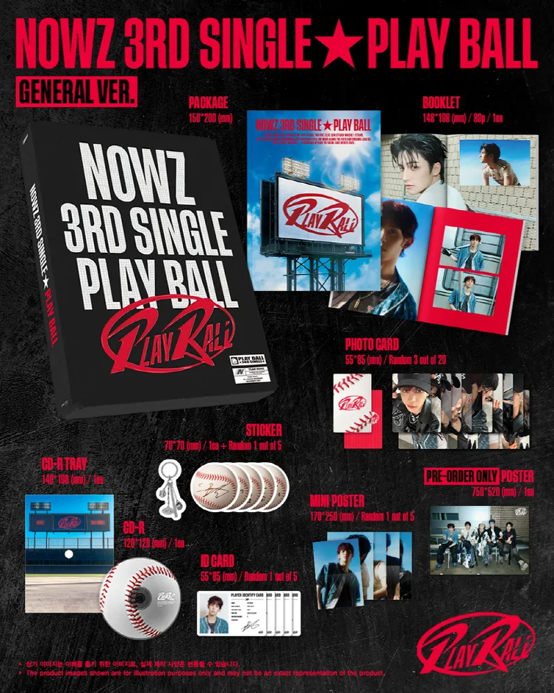 NOWZ - 3rd Single Play Ballf (GENERAL VER.) 2 NOWZ - 3rd Single Play Ballf (GENERAL VER.) details