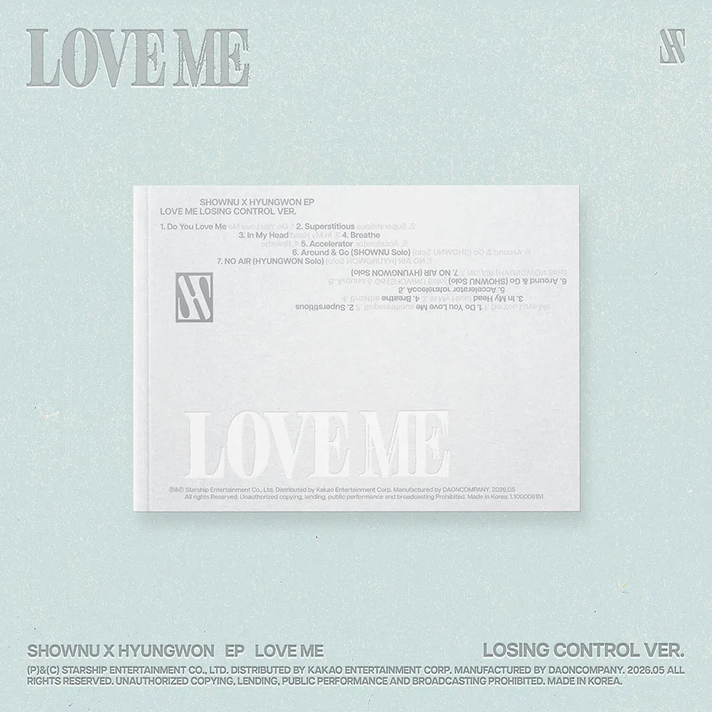SHOWNU X HYUNGWON (MONSTA X) - EP LOVE ME (LOSING CONTROL VER.) 1 SHOWNU X HYUNGWON (MONSTA X) - EP LOVE ME (LOSING CONTROL VER.)