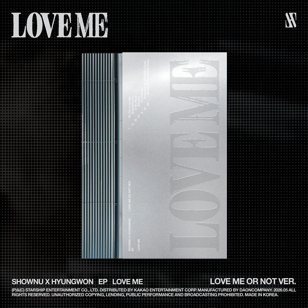 SHOWNU X HYUNGWON (MONSTA X) - EP LOVE ME (LOVE ME OR NOT VER.) 1 SHOWNU X HYUNGWON (MONSTA X) - EP LOVE ME (LOVE ME OR NOT VER.)