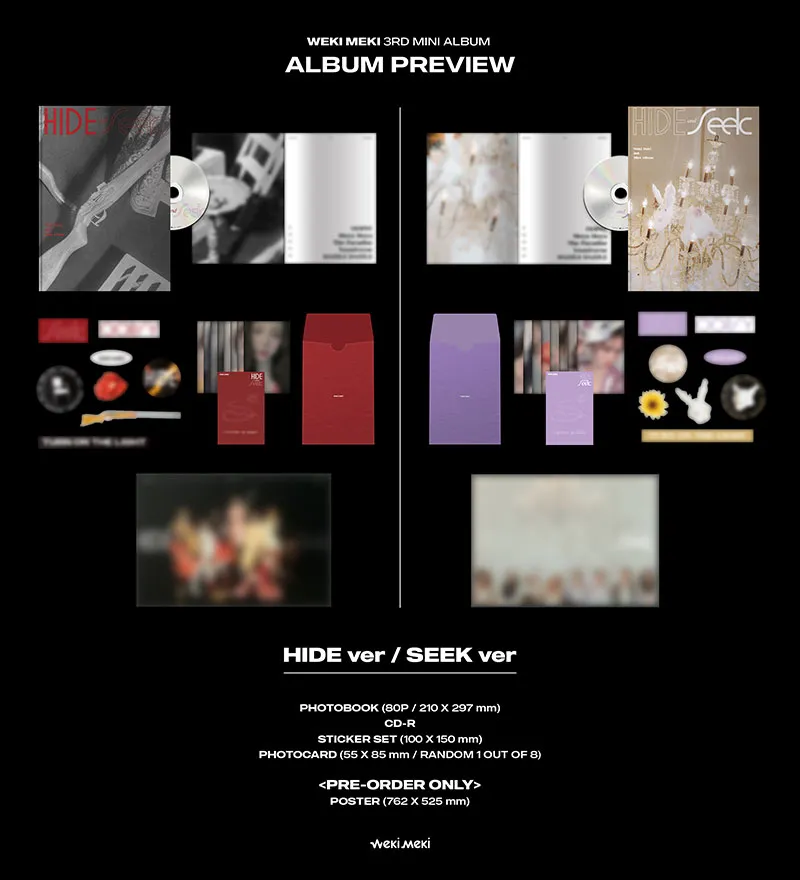 Weki Meki - 3rd Mini Album HIDE and SEEK 2 Weki Meki - 3rd Mini Album HIDE and SEEK details