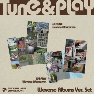 [Weverse POB] TUIDE - The 1st EP TUNE & PLAY (Weverse Albums 2 Ver. Set)