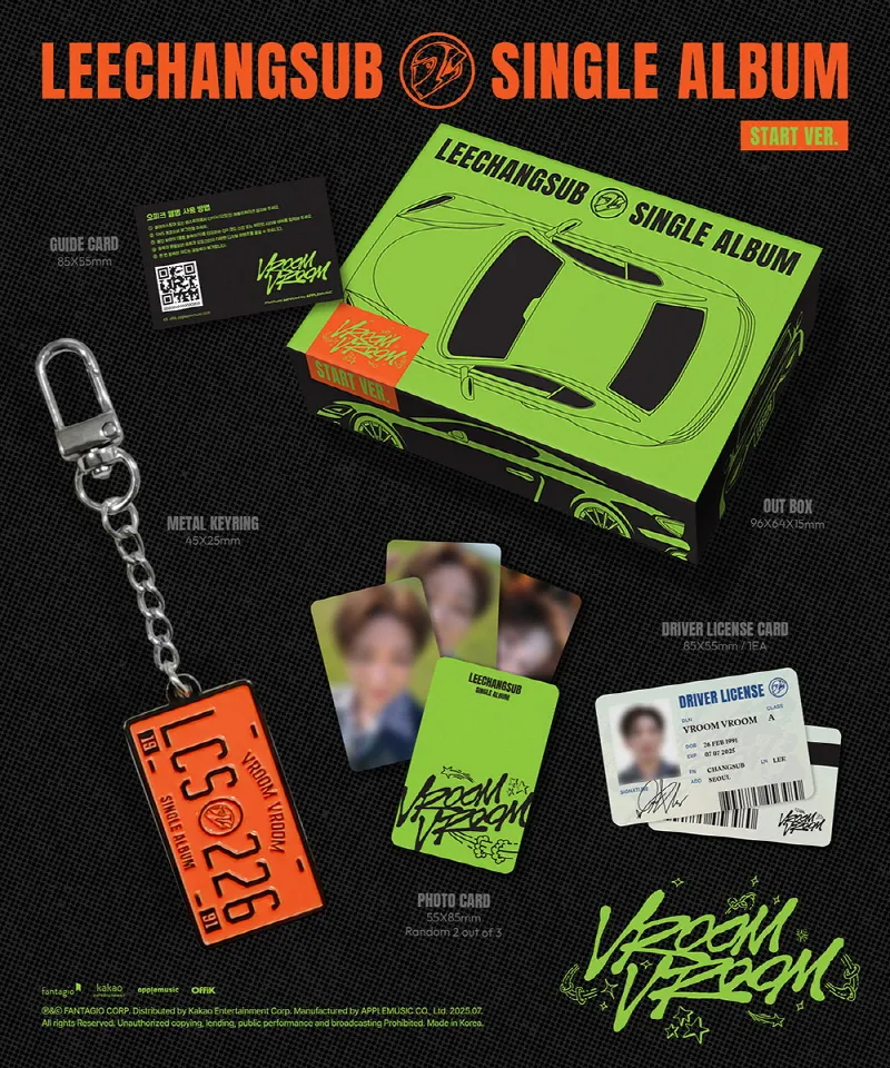 LEE CHANGSUB - Single Album VROOM VROOM (START ver. META) 2 LEE CHANGSUB - Single Album VROOM VROOM (START ver. META)