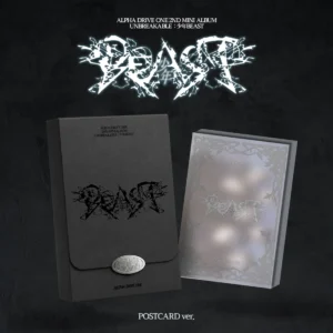 ALPHA DRIVE ONE - 2nd Mini Album UNBREAKABLE 少年BEAST (POSTCARD Ver.)