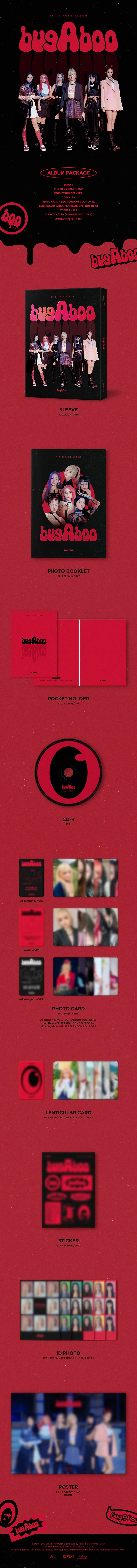 bugAboo - 1st Single bugAboo 2 bugAboo - 1st Single bugAboo inclusions