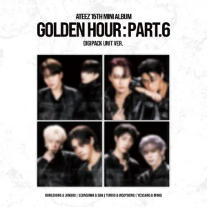 [Apple Muisc POB] ATEEZ - GOLDEN HOUR Part.6 (DIGIPACK UNIT VER.)